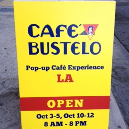 Cafe Bustelo LA Pop Up Shop