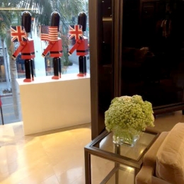 Burberry Store Floral Interior