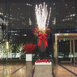 Century Plaza Towers Holiday Decor 2015